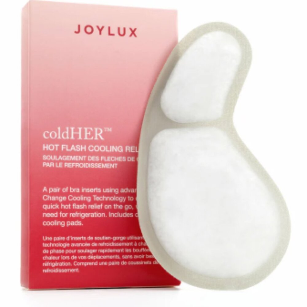 ❄️ Joylux ColdHER™ Cooling Inserts – Hot Flash Relief, New in Box!